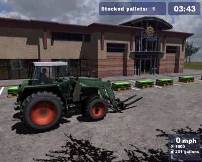 Симулятор фермера 2009 Золотое Издание v1.1 / Farming Simulator 2009 Gold Edition (2010) [Rus]